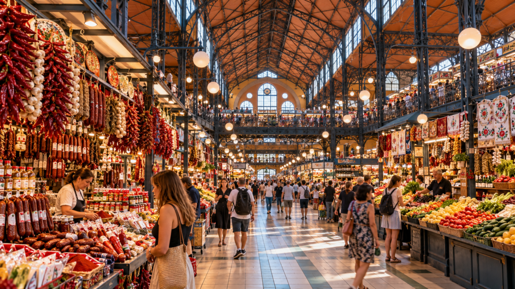 grand marche couvert de Budapest